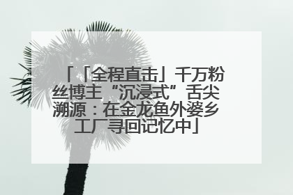 「全程直击」千万粉丝博主“沉浸式”舌尖溯源：在金龙鱼外婆乡工厂寻回记忆中