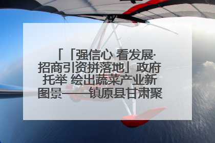 「强信心 看发展·招商引资拼落地」政府托举 绘出蔬菜产业新图景——镇原县甘肃聚广利现代设施蔬菜种植基地见闻
