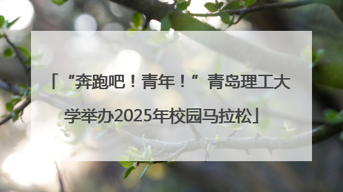 “奔跑吧！青年！”青岛理工大学举办2025年校园马拉松