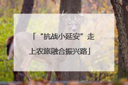 “抗战小延安”走上农旅融合振兴路