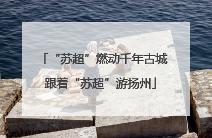 “苏超”燃动千年古城 跟着“苏超”游扬州