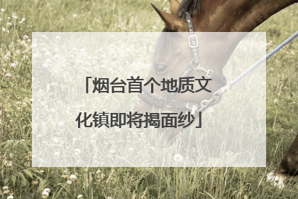 烟台首个地质文化镇即将揭面纱