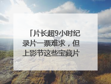 片长超9小时纪录片一票难求，但上影节这些宝藏片还有余票