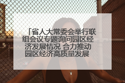 省人大常委会举行联组会议专题询问园区经济发展情况 合力推动园区经济高质量发展 王宁主持会议并讲话 王予波带队到会应询