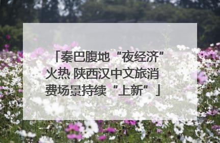 秦巴腹地“夜经济”火热 陕西汉中文旅消费场景持续“上新”