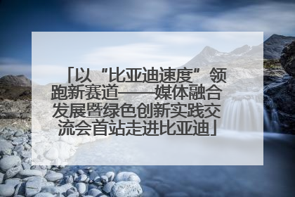 以“比亚迪速度”领跑新赛道——媒体融合发展暨绿色创新实践交流会首站走进比亚迪