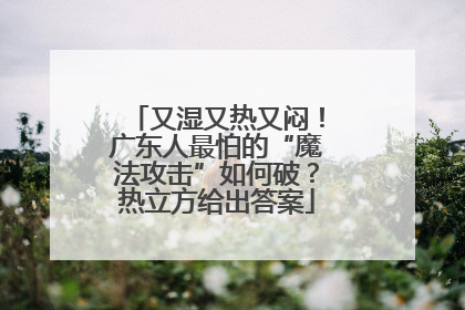 又湿又热又闷！广东人最怕的“魔法攻击”如何破？热立方给出答案