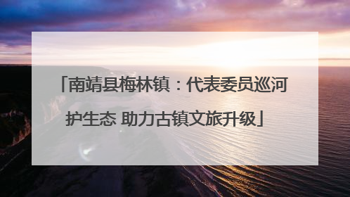 南靖县梅林镇：代表委员巡河护生态 助力古镇文旅升级