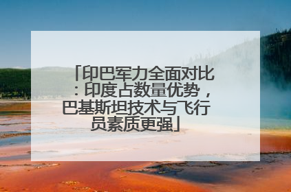 印巴军力全面对比：印度占数量优势，巴基斯坦技术与飞行员素质更强