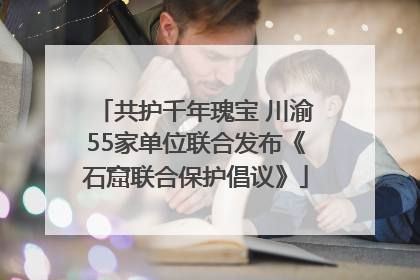 共护千年瑰宝 川渝55家单位联合发布《石窟联合保护倡议》