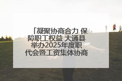 凝聚协商合力 保障职工权益 大通县举办2025年度职代会暨工资集体协商现场观摩交流活动