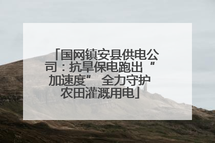 国网镇安县供电公司：抗旱保电跑出“加速度” 全力守护农田灌溉用电