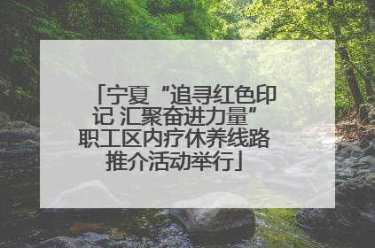 宁夏“追寻红色印记 汇聚奋进力量”职工区内疗休养线路推介活动举行