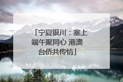 宁夏银川：塞上端午聚同心 港澳台侨共传情