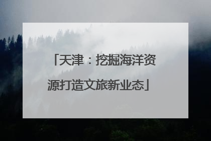 天津：挖掘海洋资源打造文旅新业态