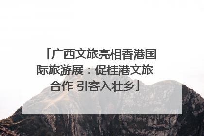 广西文旅亮相香港国际旅游展：促桂港文旅合作 引客入壮乡