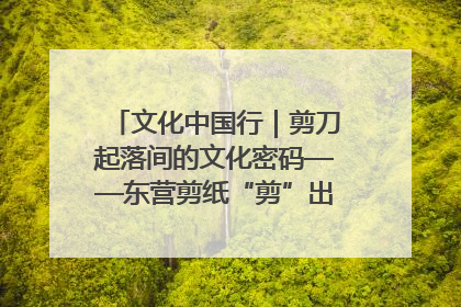 文化中国行｜剪刀起落间的文化密码——东营剪纸“剪”出非遗传承与现代生活的融合之道
