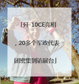 歼-10CE亮相，20多个军政代表团密集到访展台