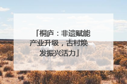 桐庐：非遗赋能产业升级，古村焕发振兴活力