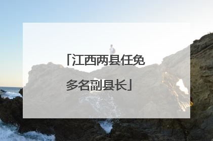 江西两县任免多名副县长