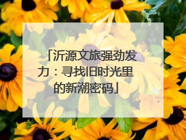 沂源文旅强劲发力：寻找旧时光里的新潮密码