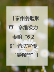 泰州姜堰烟草：多维发力奏响“6·29”普法宣传“最强音”