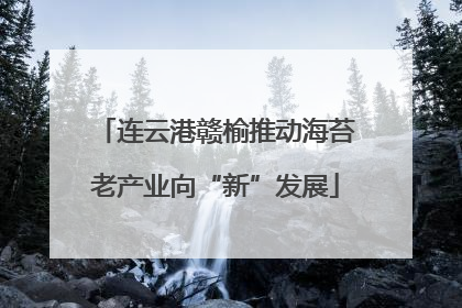 连云港赣榆推动海苔老产业向“新”发展