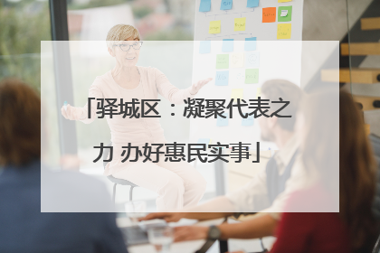 驿城区：凝聚代表之力 办好惠民实事