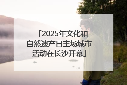 2025年文化和自然遗产日主场城市活动在长沙开幕