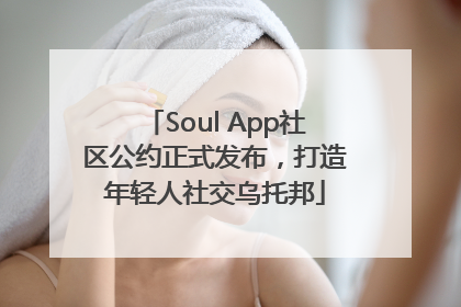 Soul App社区公约正式发布，打造年轻人社交乌托邦